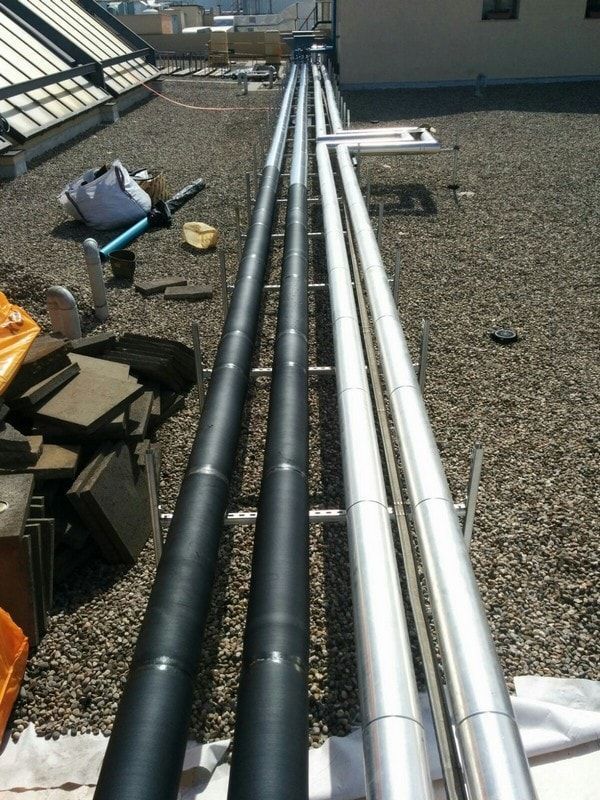 Instalaciones hidráulicas del circuito de climatización en edificio sector público JC 33 Barcelona - imagen 14
